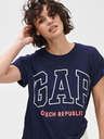 GAP Logo Czeach Republic easy short sleeve tee Tricou