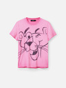 Desigual Pink Panther Smile Tricou