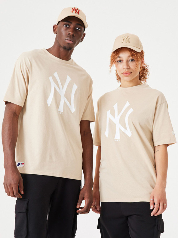 New Era Tricou New York Yankees Logo 12893132 Negru Regular Fit 