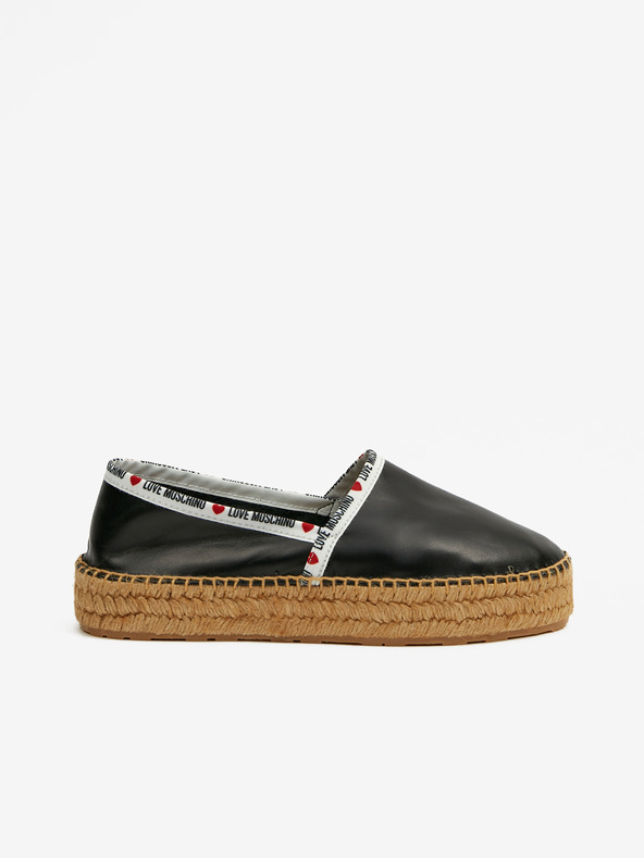 Love Moschino Espadrile Negru