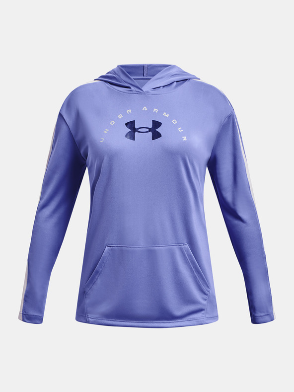 Under Armour Tech Graphic LS Hoodie Hanorac pentru copii Albastru