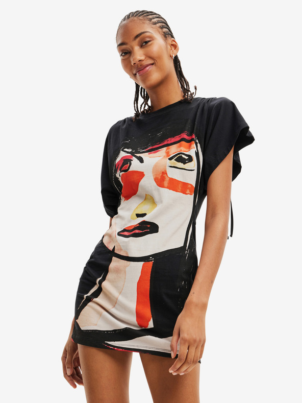 Desigual Maca 1 Rochie Negru