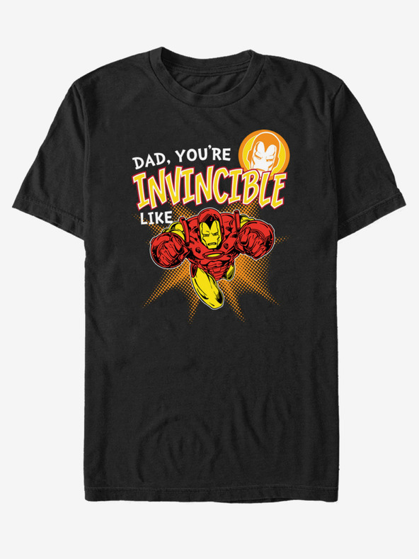 ZOOT.Fan Marvel Invincible like Dad Tricou Negru