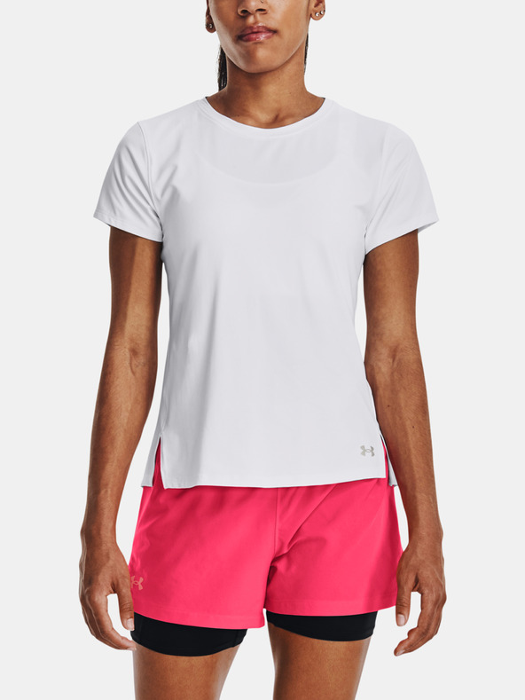 Under Armour UA Iso-Chill Laser Tricou Alb