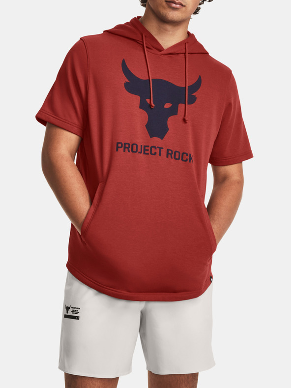 Under Armour Project Rock Terry SS HD Hanorac Roșu